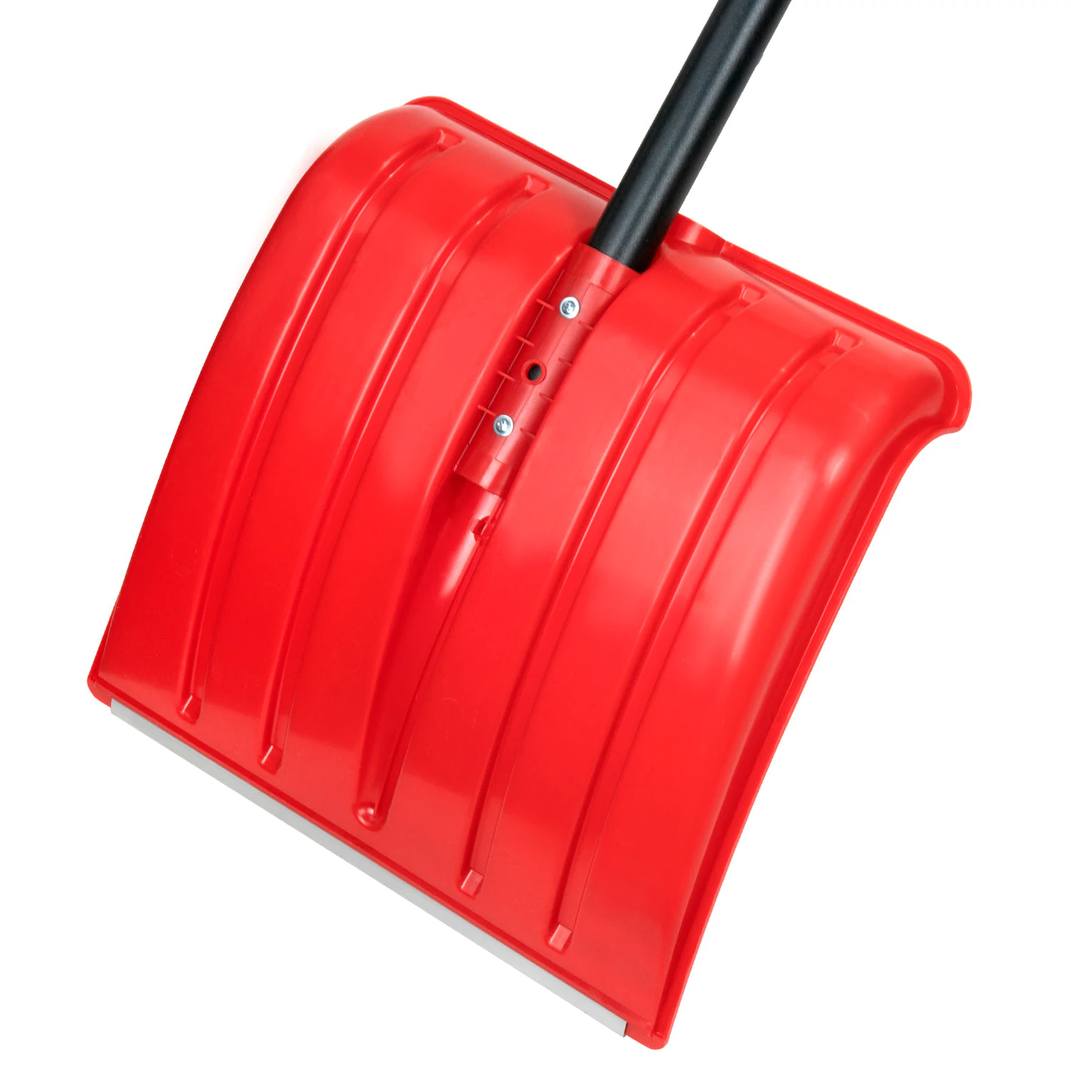 Лопата снегоуборочная Снежок ГРАНДМАСТЕР 38 х 36 см морозостойкая,суперпрочная, с алюминиевым черенком и V-ручкой